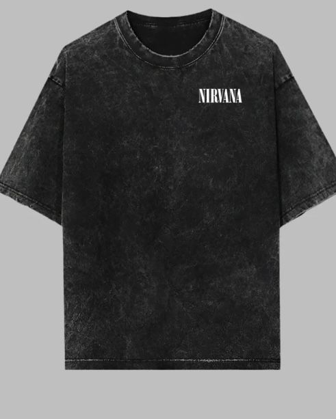 Black nirvana T-SHIRT