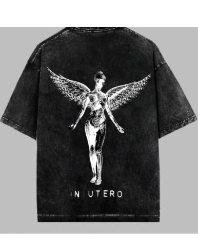 Black nirvana T-SHIRT