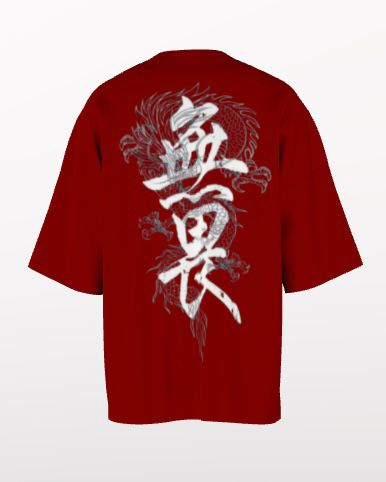 Maroon Dragon T-SHIRT